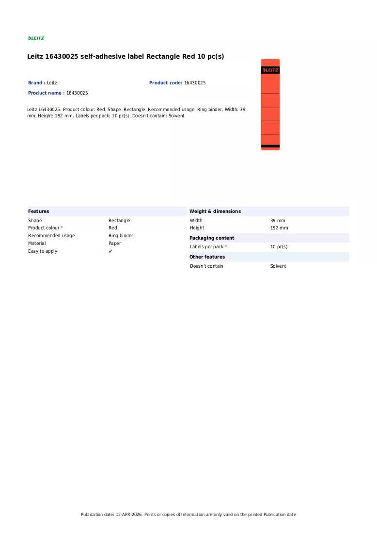 Leaflet