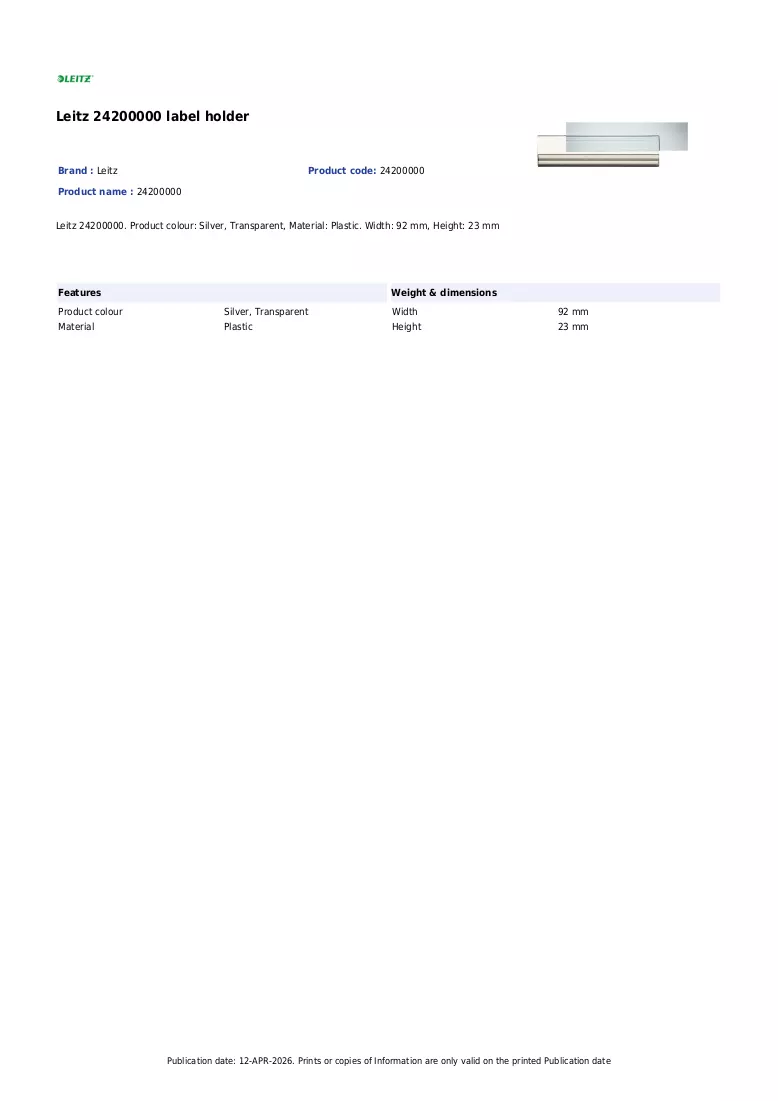 Leaflet
